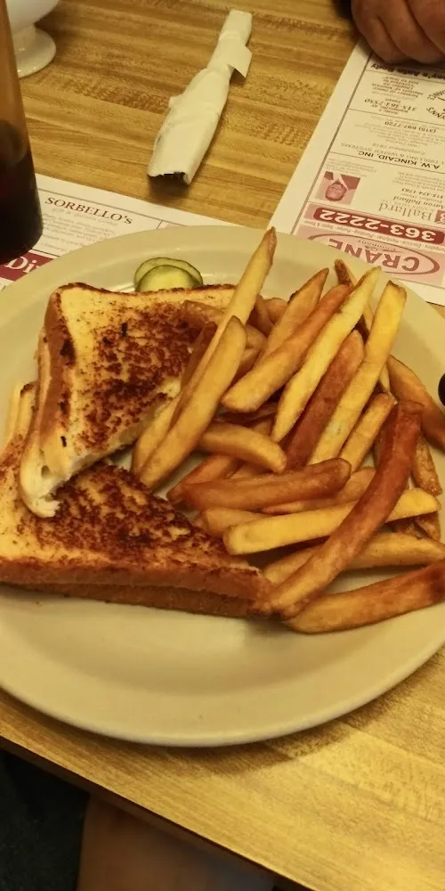 Grilled Cheese and Fries