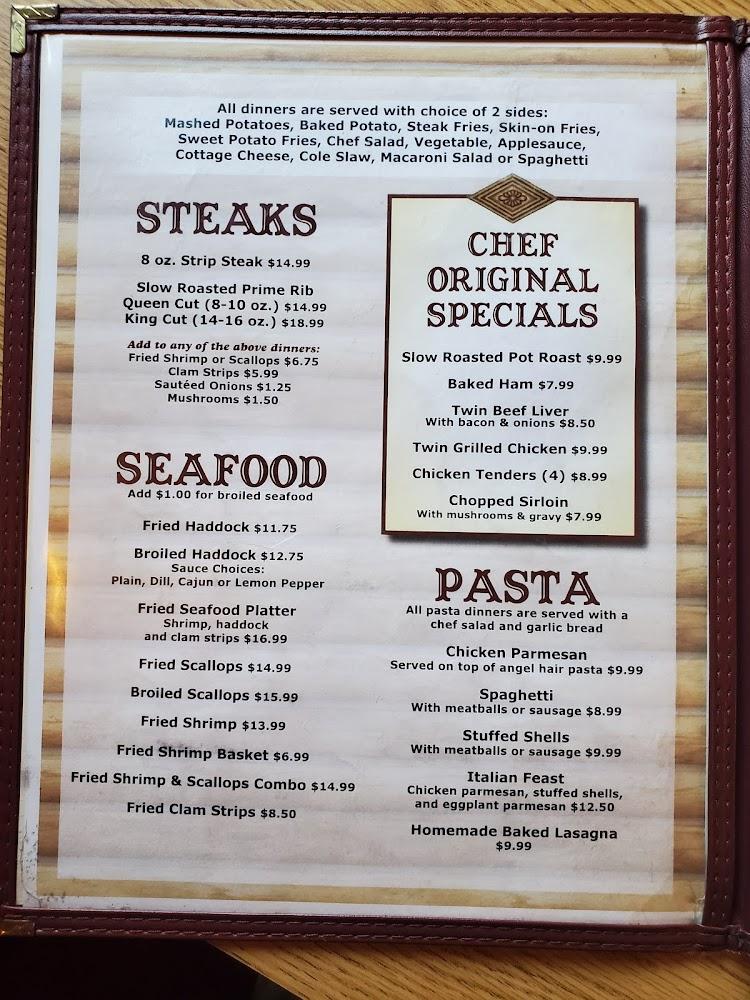 Knotty Pine Diner Menu image 4